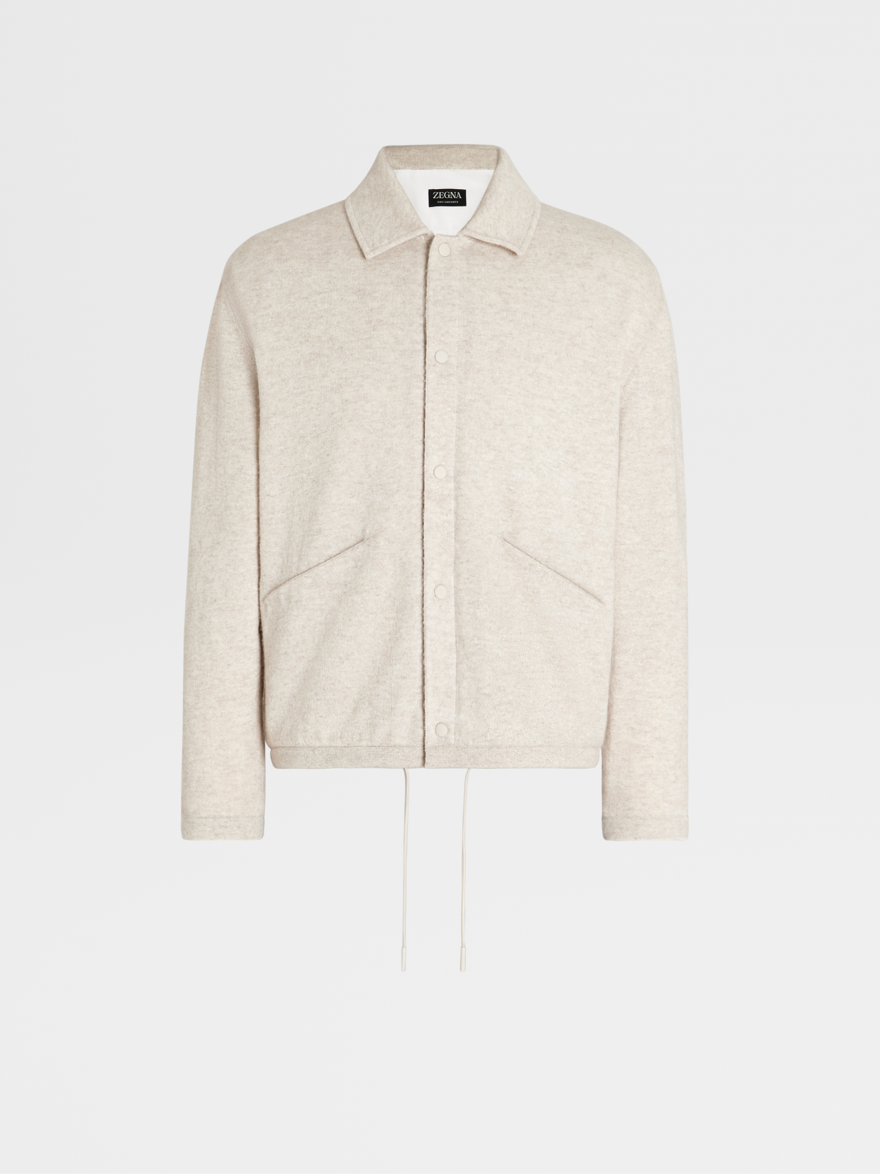 Cazadora en Oasi Cashmere Beige Claro Mixto